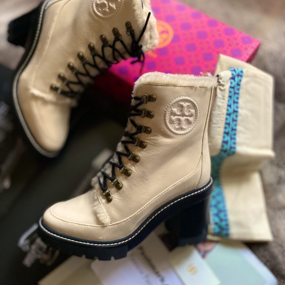 Tory Burch Miller Lug Sole Platform Boot - Picture 5 of 13